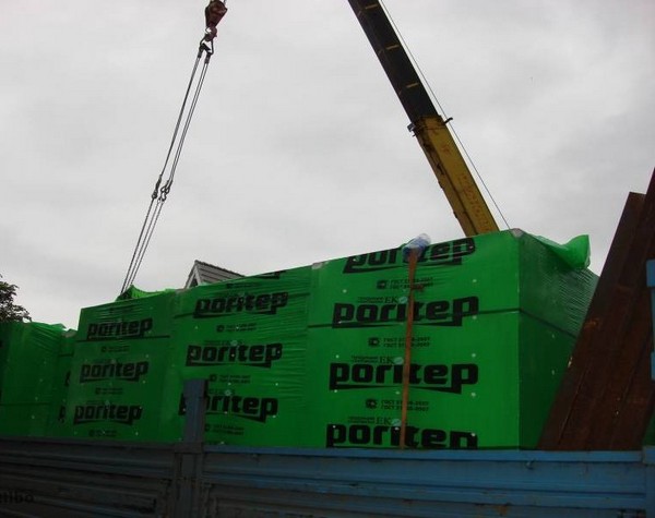 Газобетонный блок PORITEP г. Коломна (бывший El-Block) D500 B3,5 625х250х500