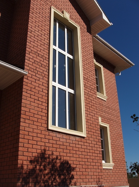 Облицовочный кирпич Кирово-Чепецк Красный кора дерева - 250x85x65 мм