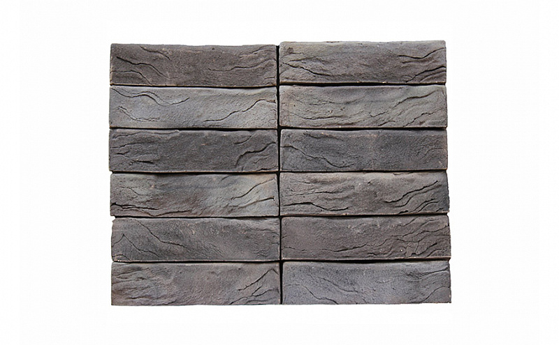 Кирпич ручной формовки Донские зори, Дивногорье узорный, 250*60*65 мм