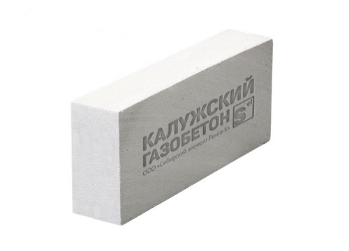 Газобетонные блоки Калужский D400 В2,5 625х250х100