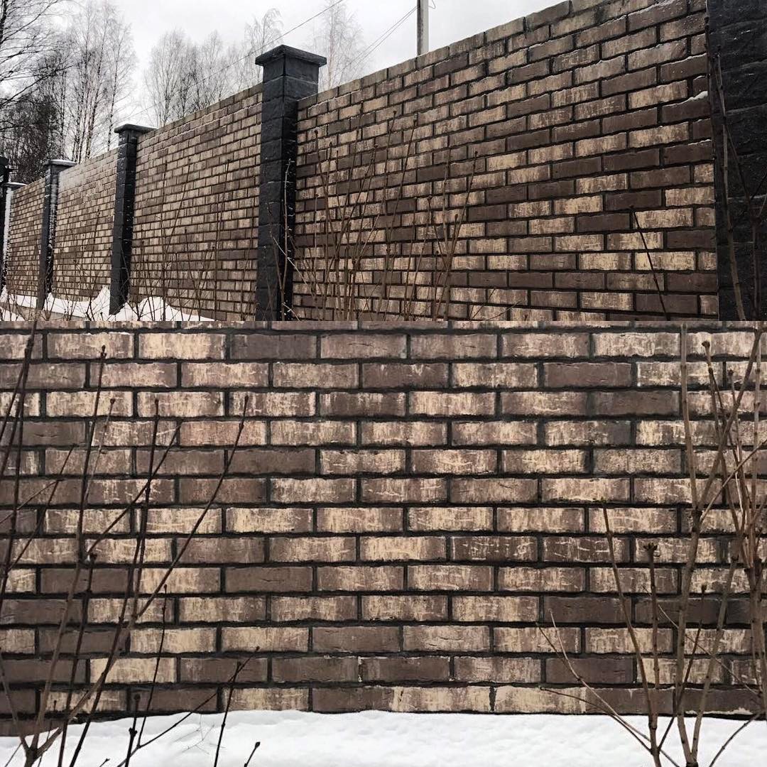Забор Feldhaus klinker K682WDF